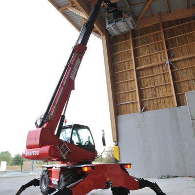 Chariot télescopique rotatif Manitou MRT2145 EASY T4 75KW S1 400°