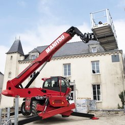 Chariot télescopique rotatif Manitou MRT2470 Privilege Plus - 7