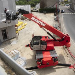 Chariot télescopique rotatif Manitou MRT2470 Privilege Plus - 8