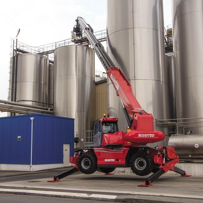 Chariot télescopique rotatif Manitou MRT2470 Privilege Plus