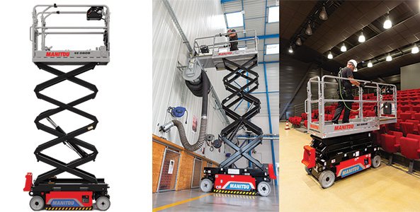 Nouveauté nacelles ciseaux Manitou