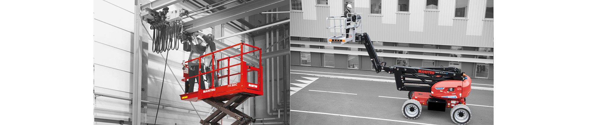Nacelles Manitou ATJe et SEC - OMC Manutention Caen - Alençon - Carentan