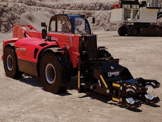 Chariot télescopique gros tonnage Manitou MHT10200 ST5