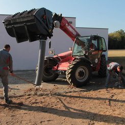 Godet malaxeur à béton Manitou BMC500 - 4