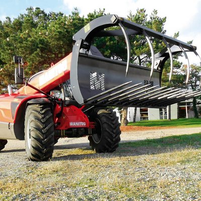 Fourche à fumier à grappin Manitou FMG2450/2000