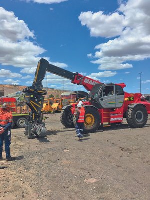 Pince à vérins Manitou CH4
