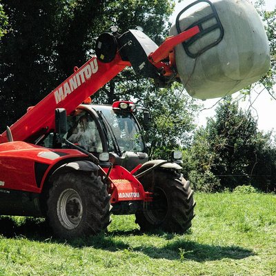 Pince à balle enrubannée Manitou CLBW800