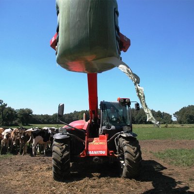 Pince à balle enrubannée Manitou CLBW800