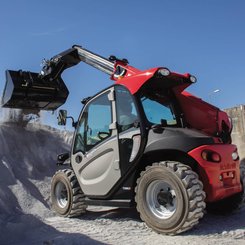 Chariot élévateur télescopique Manitou MT420 - 4
