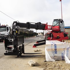 Chariot télescopique rotatif Manitou MRT2150 Privilege Plus - 6