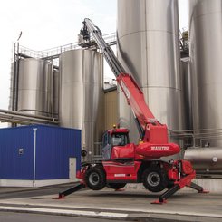 Chariot télescopique rotatif Manitou MRT2470 Privilege Plus - 5