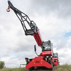Chariot télescopique rotatif Manitou MRT1840 EASY T4 S2 360° - 1