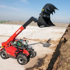 Chariot télescopique agricole Manitou MLT960 - 6