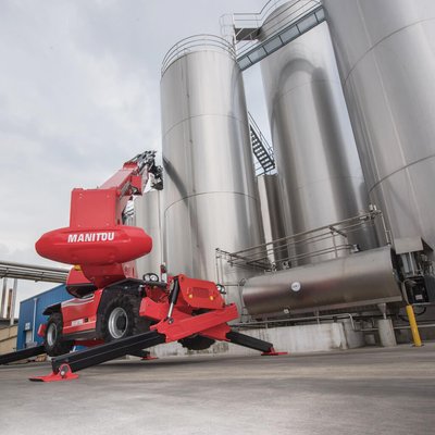 Chariot télescopique rotatif Manitou MRT2470 Privilege Plus