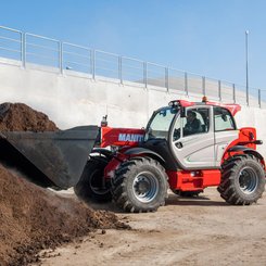 Chariot télescopique agricole Manitou MLT960 - 8